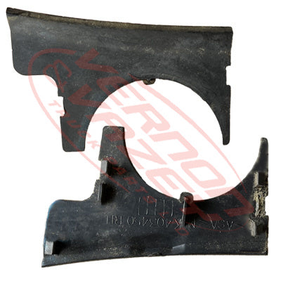 3798116-70S - MIRROR ARM COVER TOP INSERT - R/H - MANUAL - MITSUBISHI CANTER FE7/FE8 2005- GENUINE RECYCLED
