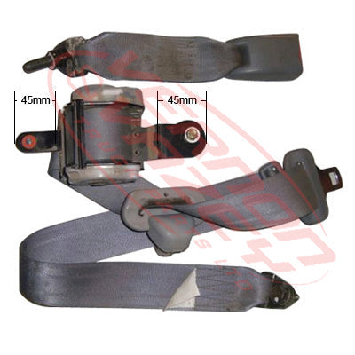 3798130-3S - SEAT BELT - REAR - L=R - MITSUBISHI CANTER FE7/FE8 2005- GENUINE RECYCLED