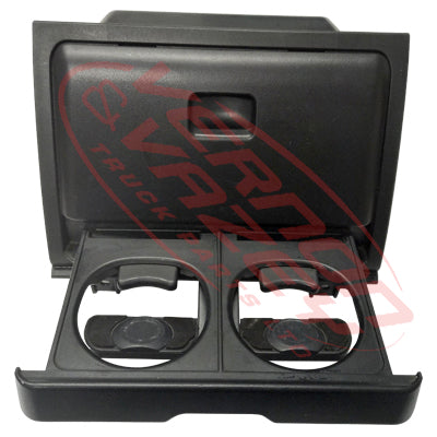 3798134-2S - CUBBY BOX / DRINKS HOLDER - SQUARE EDGE - MITSUBISHI CANTER FE7/FE8 2005- GENUINE RECYCLED