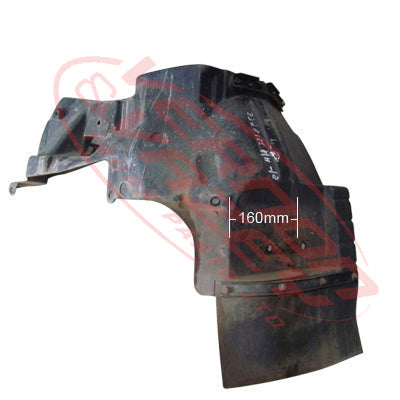 3798152-07S - MUDGUARD - L/H - N/CAB - MITSUBISHI CANTER FE7/FE8 2005- GENUINE RECYCLED