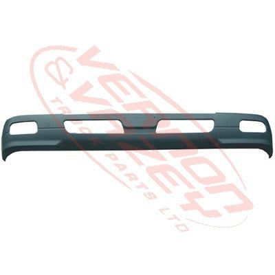 3798190-04 - FRONT BUMPER - WIDE - W/FOG LAMP - PLASTIC - MITSUBISHI CANTER FE7/FE8 2005-