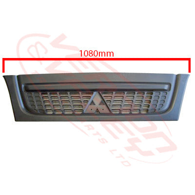3798199-00 - GRILLE - MAT BLACK - NARROW - MITSUBISHI CANTER FE7/FE8 2005- AFTERMARKET