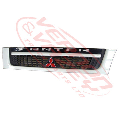 3798199-01S - GRILLE - WITH BADGE - WIDE - MITSUBISHI CANTER FE7/FE8 2005- GENUINE RECYCLED