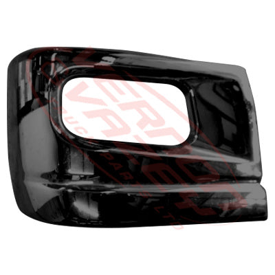 3798290-33S - FRONT BUMPER END - L/H - WITH FOG HOLE - WIDE - 320MM DEEP - MITSUBISHI CANTER FE 2011- GENUINE RECYCLED