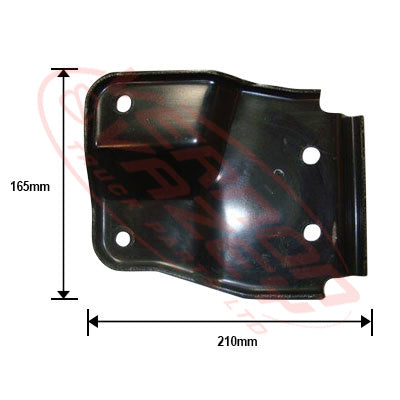 3798290-72S - FRONT BUMPER IRON - R/H - DEEP - MITSUBISHI CANTER FE 2011- GENUINE RECYCLED