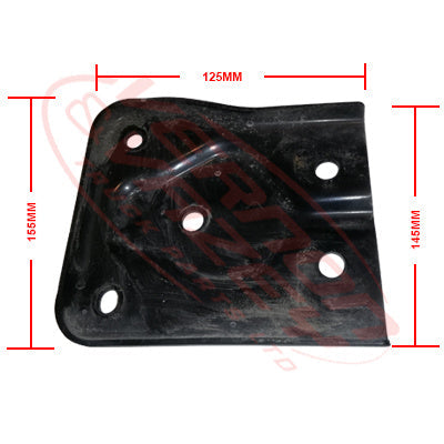 3798290-75S - FRONT BUMPER IRON - L/H - WIDE/DEEP - IMPORT - MITSUBISHI CANTER FE 2011- GENUINE RECYCLED