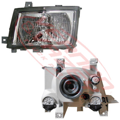 3798294-03 - HEADLAMP - L/H - ELECTRIC/ MANUAL - W/O MOTOR - MITSUBISHI CANTER FE 2011-