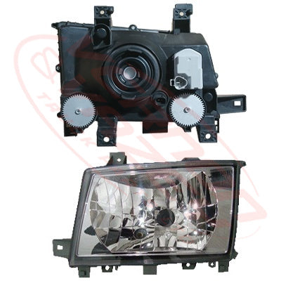 3798294-09 - HEADLAMP - L/H - ELECTRIC W/O MOTOR - MITSUBISHI CANTER FE 2011- AFTERMARKET