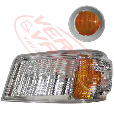 3798297-01 - CORNER LAMP - L/H - 3 POINT BULB SOCKET - W/OUT BULB HOLDER - MITSUBISHI CANTER FE 2011-