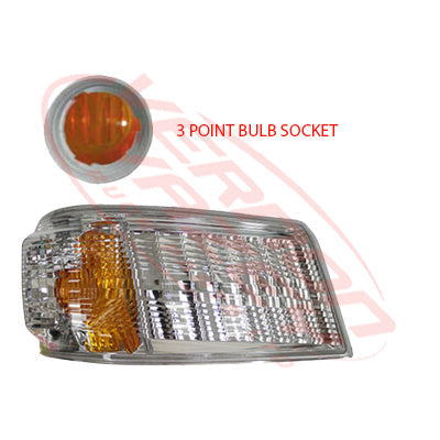 3798297-02S - CORNER LAMP - R/H - 3 POINT BULB SOCKET - MITSUBISHI CANTER FE 2011- GENUINE RECYCLED