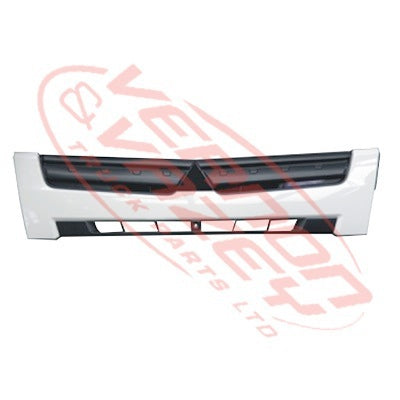 3798299-00 - GRILLE - WHITE/BLACK - WIDE - MITSUBISHI CANTER FE 2011-