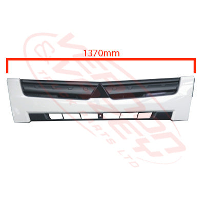 3798299-00S - GRILLE - WHITE/BLACK - WIDE - MITSUBISHI CANTER FEB/FEC 2011- GENUINE RECYCLED