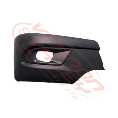3798390-22 - FRONT BUMPER END - W/HOLE - R/H - NARROW - MITSUBISHI CANTER FE 2020-