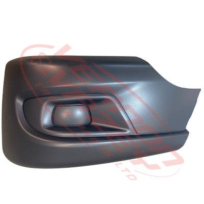 3798390-23 - FRONT BUMPER END - W/OUT HOLE - L/H - NARROW - MITSUBISHI CANTER FE 2020- AFTERMARKET