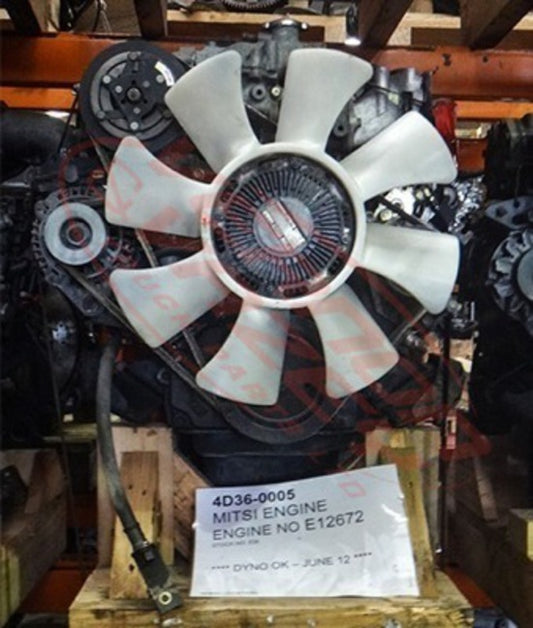 4D36 - MITSUBISHI ENGINE 4D36 - 110PS/3500 - 3567cc - ** INFORMATION PART **