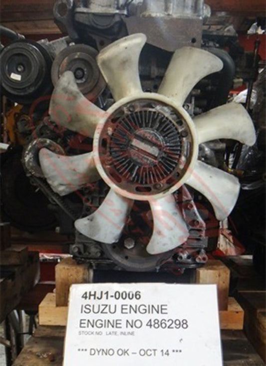 4HJ1 - ISUZU ENGINE 4HJ1  - ** INFORMATION PART **