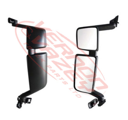 6594116-01 - MIRROR - ELECTRIC/HEATED - L/H - W/AUXILIARY - CURVED MIRROR GLASS - SCANIA P/G/R/S TRUCK - 2017-