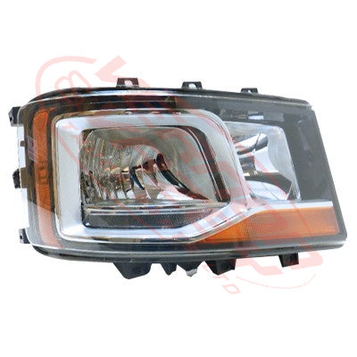 6594194-02 - HEADLAMP - R/H - ELECTRIC - W/LED - SCANIA P/R TRUCK - 2017- AMBER SIDE & BOTTOM