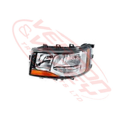 6594194-05 - HEADLAMP - L/H - MANUAL - W/LED - SCANIA P/R TRUCK - 2017- AMBER SIDE & BOTTOM