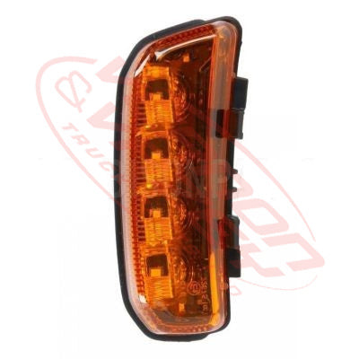 6594197-02 - SIDE LAMP IN GUARD - R/H - LED - SCANIA P/R TRUCK - 2017-