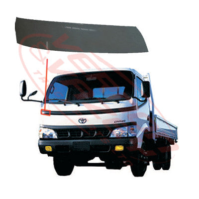 8187021-06S - WIPER PANEL - GARNISH END - R/H - TOYOTA DYNA XZU3 / XZU4 2000- GENUINE RECYCLED
