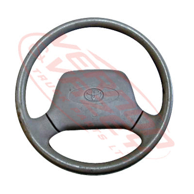 8187033-02S - STEERING WHEEL - TOYOTA DYNA XZU3 / XZU4 2000- GENUINE RECYCLED