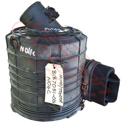 8187051-01S - AIR CLEANER BOX - PLASTIC - NO4C - HINO DUTRO  2000 - 2013 - W/C GENUINE RECYCLED