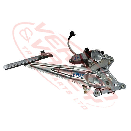 8187060-5SE - WINDOW REGULATOR - L/H - REAR - 12V - ELECT - TOYOTA DYNA XZU3 / XZU4 2000- DOUBLE CAB GENUINE RECYCLED