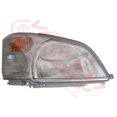 8187094-4S - HEADLAMP - R/H - MANUAL ADJ - TOYOTA DYNA XZU3 / XZU4 2004- GENUINE RECYCLED