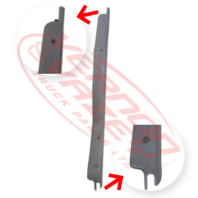8187200-13S - GUARD - KICK TRIM - L/H - N/C - TOYOTA DYNA / HINO DUTRO 2011- GENUINE RECYCLED