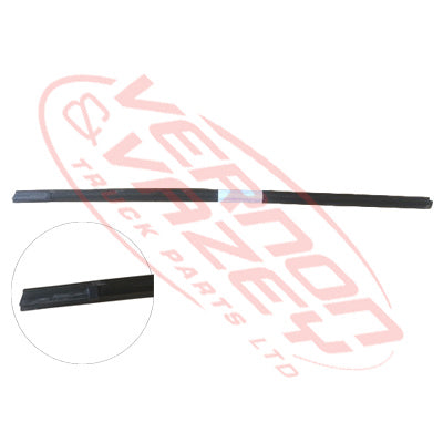 8187210-77S - FRONT DOOR WEATHER STRIP - L/H - INNER - W/C - TOYOTA DYNA / HINO DUTRO 2011- GENUINE RECYCLED