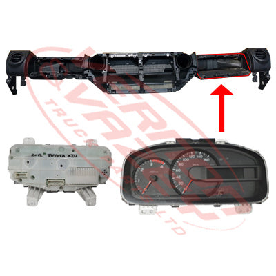 8187234-40S - DASH - SPEEDO CLUSTER - TOYOTA DYNA / HINO DUTRO 2011- GENUINE RECYCLED