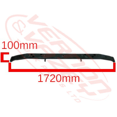 8187290-50 - FRONT BUMPER REINFORCEMENT - WIDE - TOYOTA DYNA / HINO DUTRO 2011- AFTERMARKET