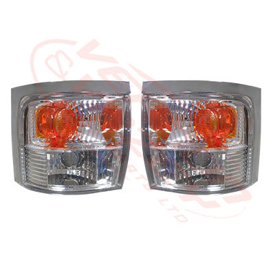 8195597-70PG - CORNER LAMP - SET - L&R - CRYSTAL TYPE - TOYOTA COASTER BB42 BUS 1993-