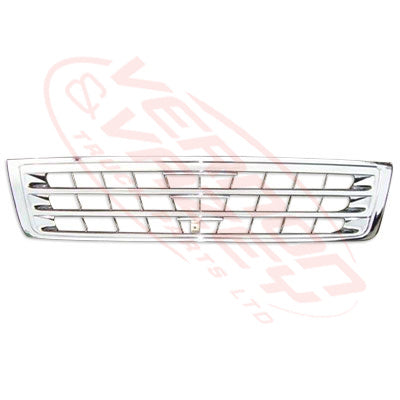 8195599-10C - GRILLE - CHROME - TOYOTA COASTER BUS 2009-  FACELIFT