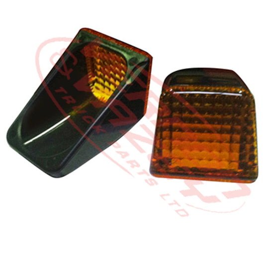 9012070-20 - SUN VISOR LAMP LENS - AMBER - VOLVO FH/FM