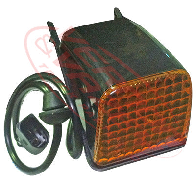 9012070-30 - SUN VISOR LAMP - INNER - AMBER - SINGLE PLUG - LED - VOLVO FH/FM
