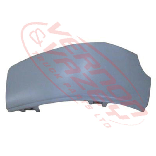 9012091-3 - FRONT BUMPER END - L/H - PLASTIC - LIGHT GREY - VOLVO FH/FM - 2003-