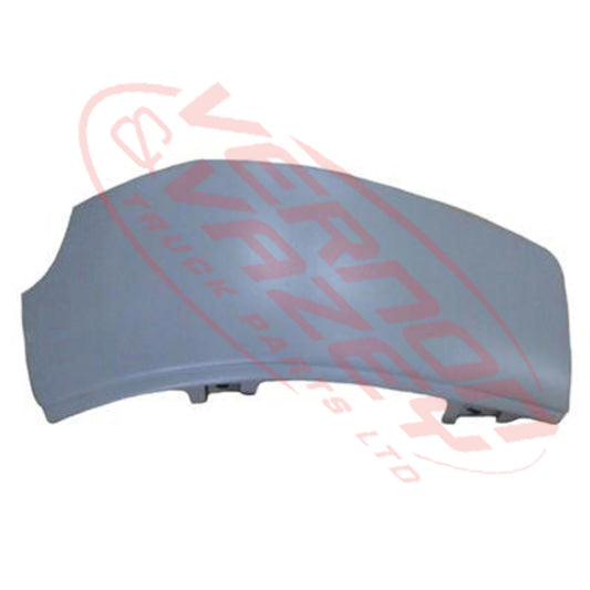 9012091-4 - FRONT BUMPER END - R/H - PLASTIC - LIGHT GREY - VOLVO FH/FM - 2003-