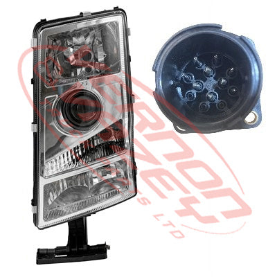 9012094-1 - HEADLAMP - L/H - MANUAL - VOLVO FH/FM - 2003-