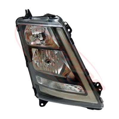9013194-08 - HEADLAMP - R/H - MANUAL BLACK - VOLVO FH 2013- ON /  FM 2013-2021