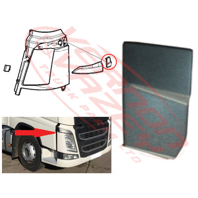 9013197-12 - CORNER LAMP GARNISH - R/H - VOLVO FH 2013-