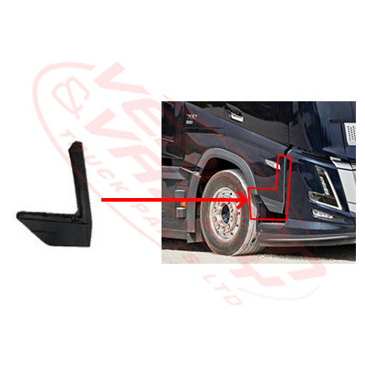 9014010-12 - FRONT DOOR DELFECTOR - R/H - VOLVO FH4 2021-
