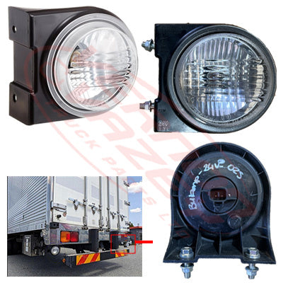 BACKUP LAMP - 24V - R/H - UNIVERSAL - BULAMP-24V-02S