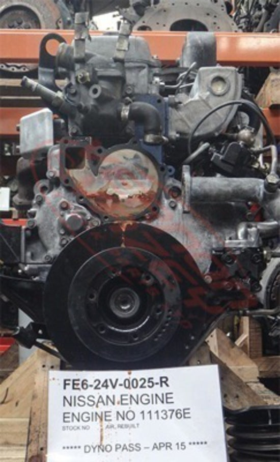 FE6 - NISSAN ENGINE FE6 - 12/24 VALVE - **  INFORMATION PART  **