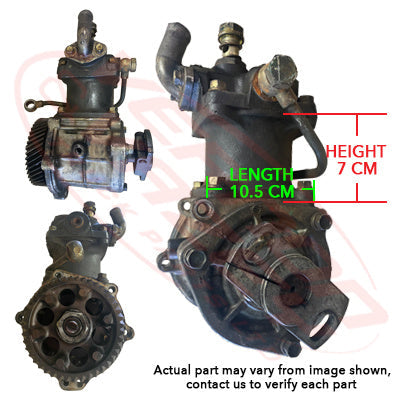 HN-AIRCOM-H07D-01S - HINO ENGINE PARTSAIR COMPRESSOR - WATER COOLED - SINGLE CYLINDER TO SUIT HINO H07D
