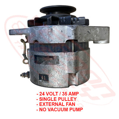 HN-ALT-EF550-01S - HINO ENGINE PARTSALTERNATOR - 24V - 35 AMP TO SUIT HINO EF550