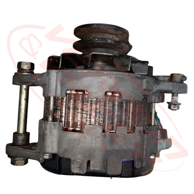 HN-ALT-JO5C-01S - HINO ENGINE PARTSALTERNATOR - 24V - 50 AMP - DOUBLE PULLEY TO SUIT HINO J05C