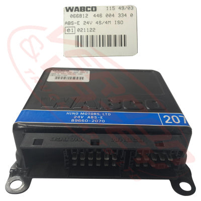 HN-CPABS-E13C-1 - HINO ENGINE PARTSCOMPUTER - ABS BRAKING UNIT - 24V TO SUIT HINO ENGINE E13C/P11C