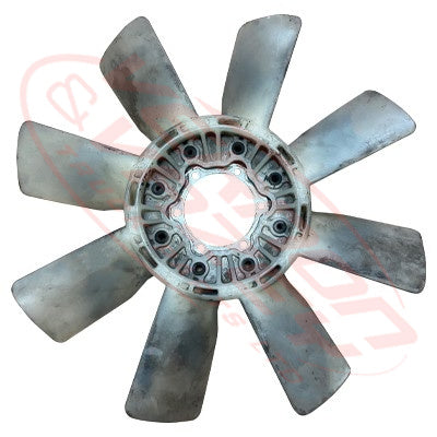 HINO EF550 - FAN BLADE - 8 BLADE - 620MM - HN-FAN-EF550-01S